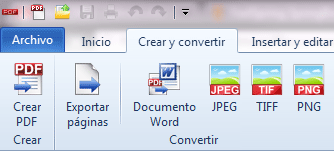 PDF Creation Tools Screenshot