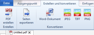 PDF Conversion Tools Screenshot