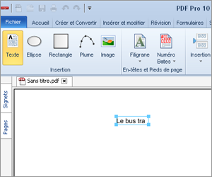 Screenshot of PDF Editor Features