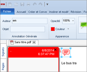 Review tools inside PDF Pro 10