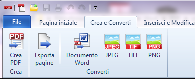 PDF Creation Tools Screenshot