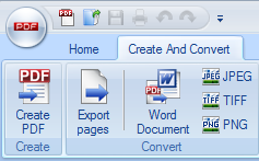 PDF Creation Tools Screenshot